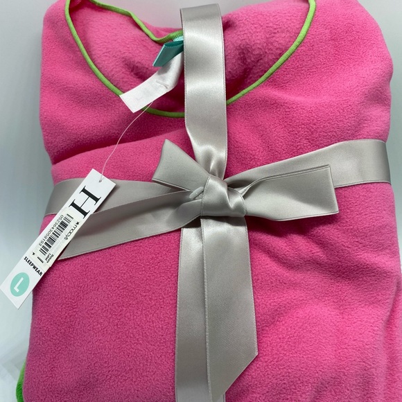 Macy’s Hot Pink Sheep Fleece Pajamas Set - Picture 1 of 3